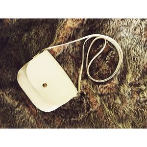 Off White Mini Crossbody