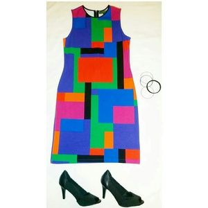 Multi color block Ralph Lauren Dress