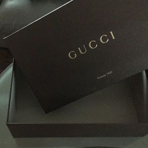 Gucci shoe box