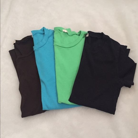 J. Crew Tops - 4 j. Crew crewneck tees