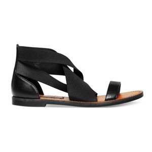 Black Steve Madden sandals