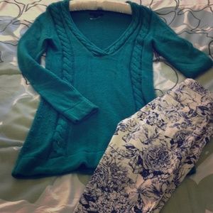 Skinny printed jeans