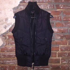 H&M Black Quilted Vest