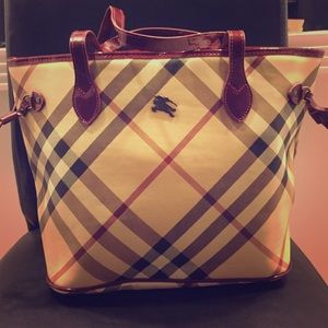 Burberry Handbag (look a like).