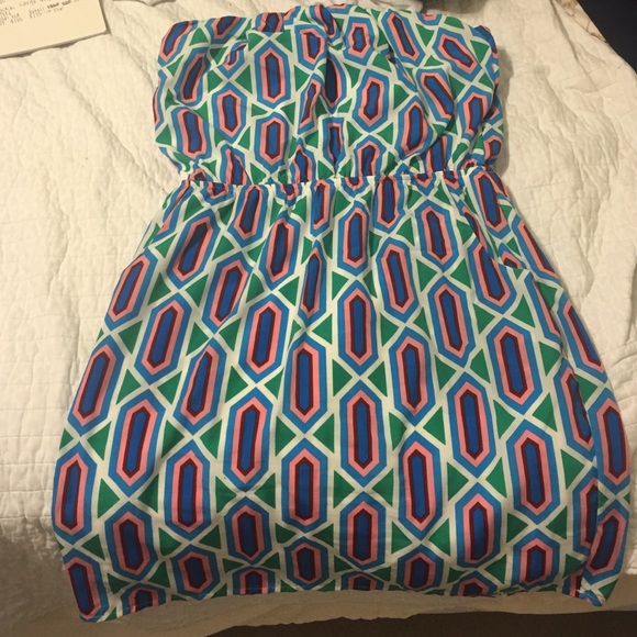 Strapless dress