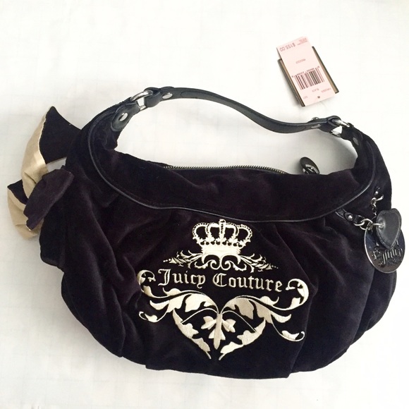NWT Juicy Couture Black Handbag