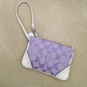 Coach wristlet