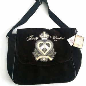 NWT Juicy Couture Cross Body Bag Black