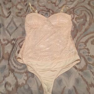 Cream bodysuit