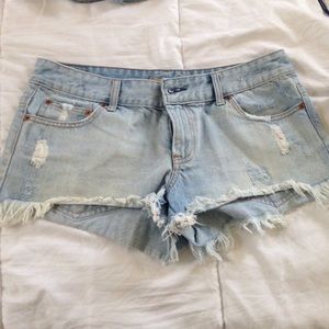 American Eagle jean shorts