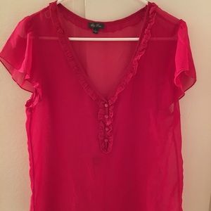 Cute ruffle top
