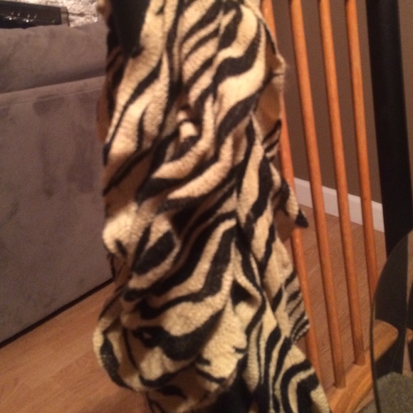 Scarf , tiger print
