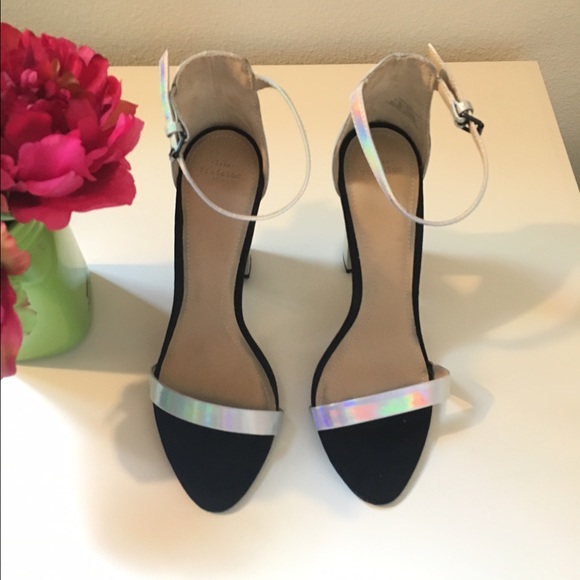 Zara Shoes - Zara Holographic Sandals Zara Shoes - Zara Holographic Sandals
