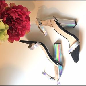 Zara Shoes - Zara Holographic Sandals Zara Shoes - Zara Holographic Sandals