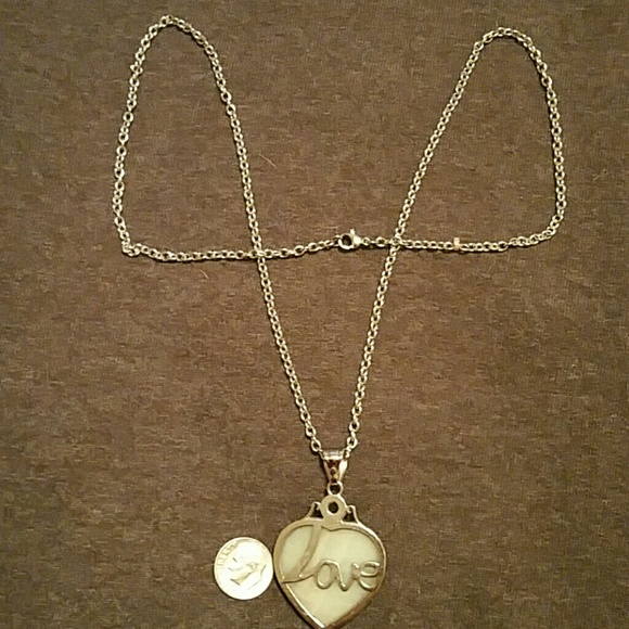 Valentines love necklace