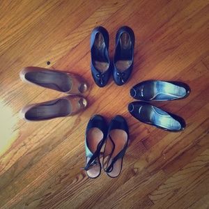 High-heeled beauties.