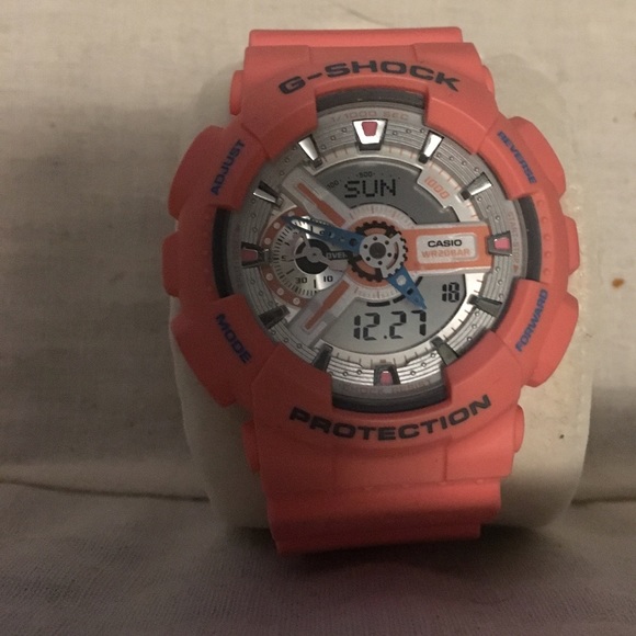g shock coral