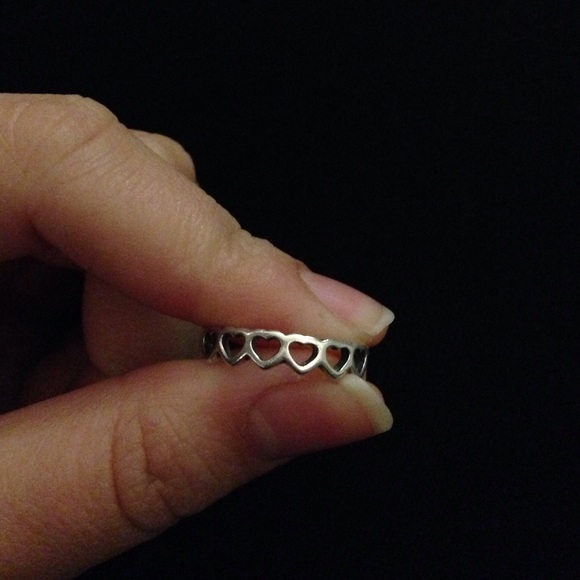 James Avery Jewelry - James Avery tiny hearts ring-sterling silver 6/7
