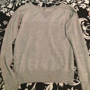 Gray sweater