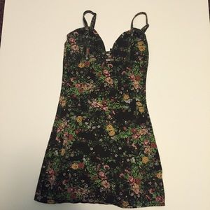 Floral mini dress, WORN ONCE