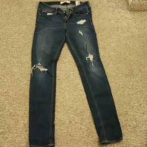 Hollister skinny jeans size 7L