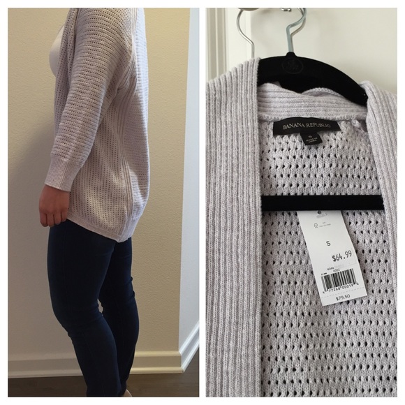 Banana Republic light violet sweater in small