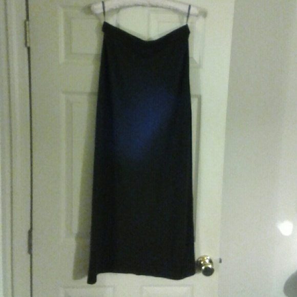 Eileen Fisher vintage maxi skirt. Knit like