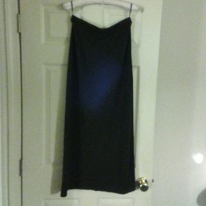 Eileen Fisher vintage maxi skirt. Knit like