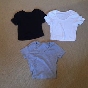 NWOT American apparel crop tops
