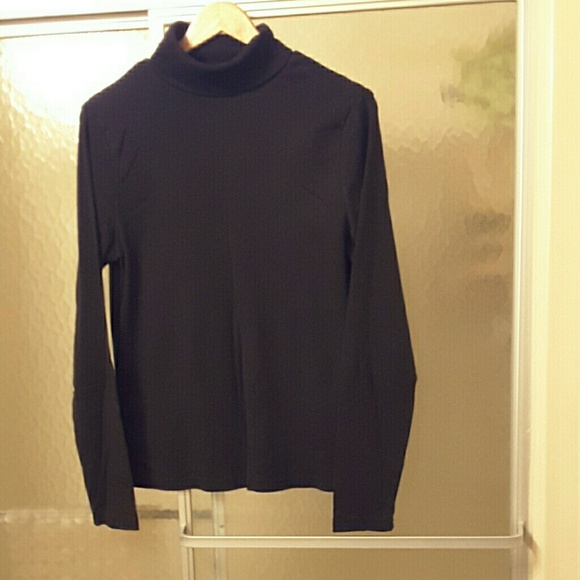 Turtleneck,Black, Shirt, Size 20, Long Sleeve