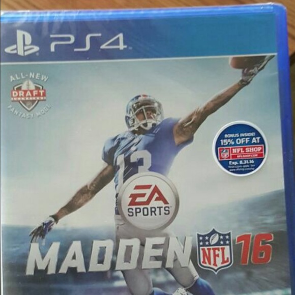 Brand new PlayStation 4 madden 16