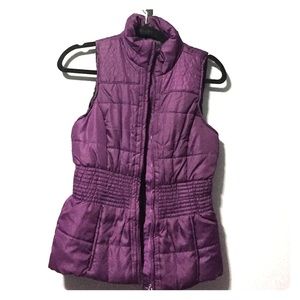 Purple Puffer Vest