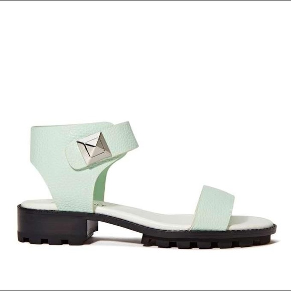 Shoe cult fate sandal in mint
