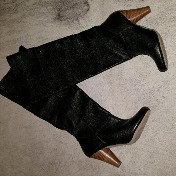 Calf high boots