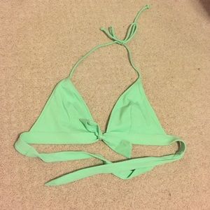 Victoria's Secret Mint Green Push-up top