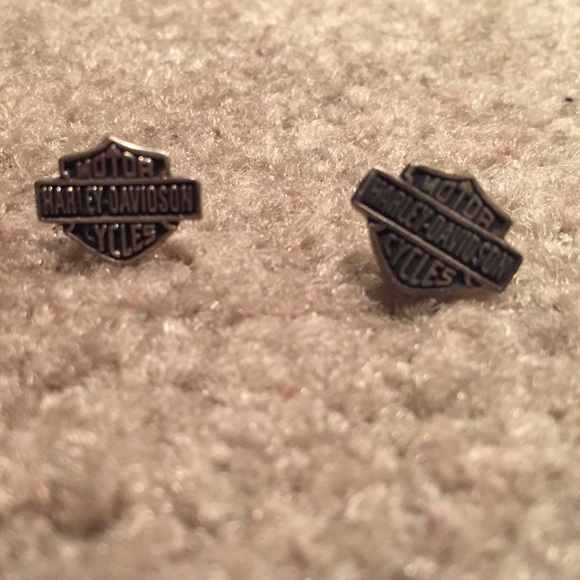 Harley Davidson earrings