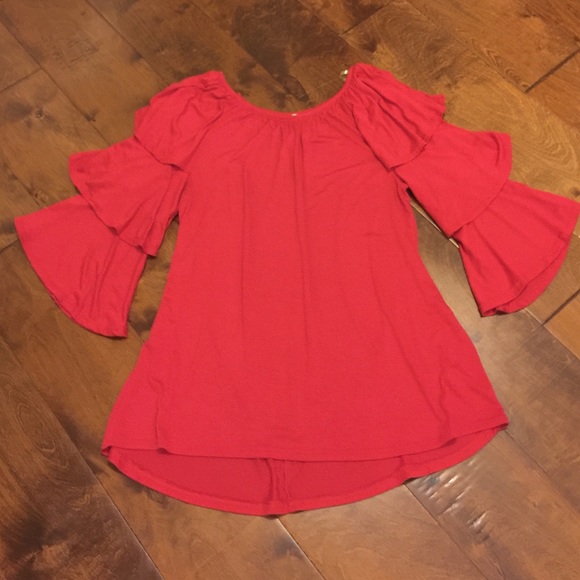 Red tunic