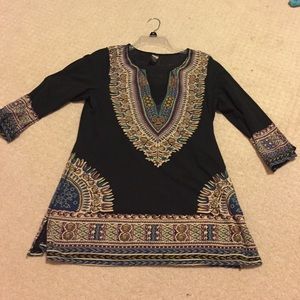The " Lucky Brand" Bohemian tunic