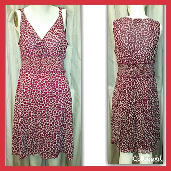 Vertigo Paris Super cute red/tan dress