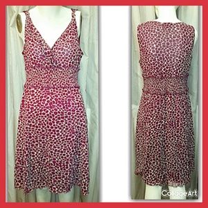 Vertigo Paris Super cute red/tan dress