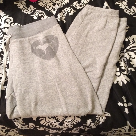 VS PINK Grey Sweatpants