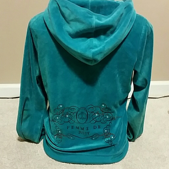 Juicy Couture track jacket velour YL or AS