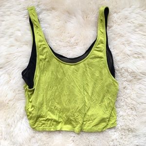 Urban Outfitters Mesh Crop Top