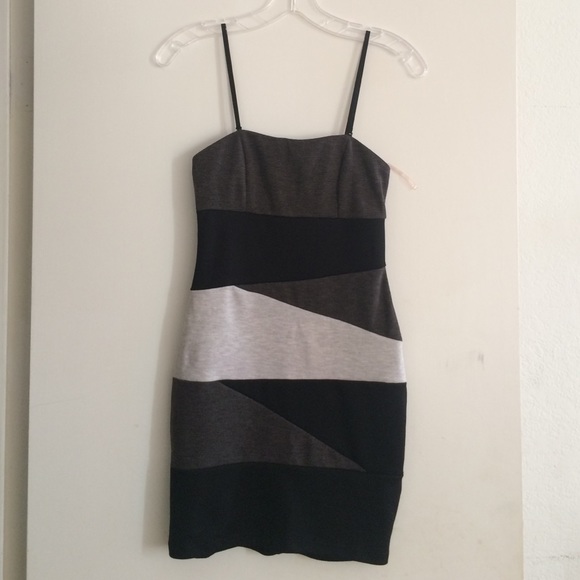 😍Forever21 Grey Panel Dress😍NWOT!!