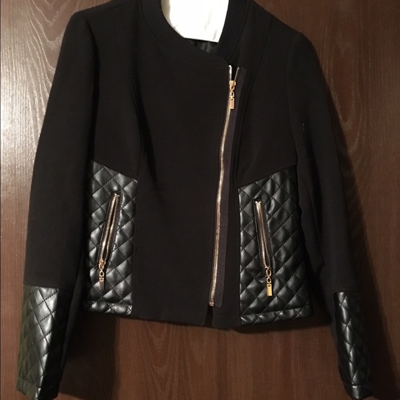 Forever 21 Moto quilted jacket