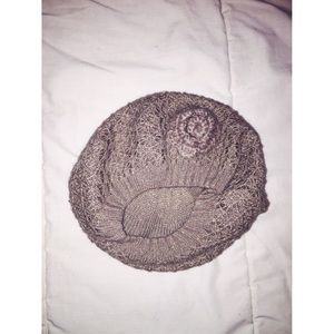 Brown sparkly beanie ❄️