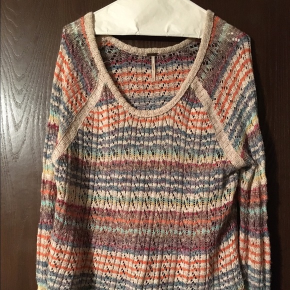 Free People stitched sweater