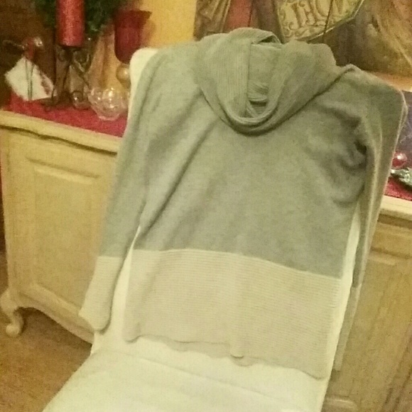 Calvin Klein cowl neck bi coerced sweater