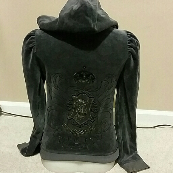 Juicy Couture track jacket velour size P