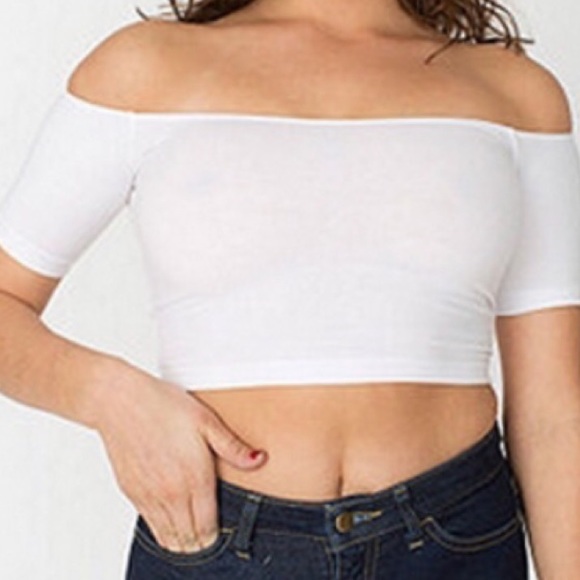 American Apparel Crop Tee